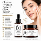 Dermis Dose Radiant Gold Night Cream | 50g + Dermis Dose Tri-Active Glow Serum | 30ml