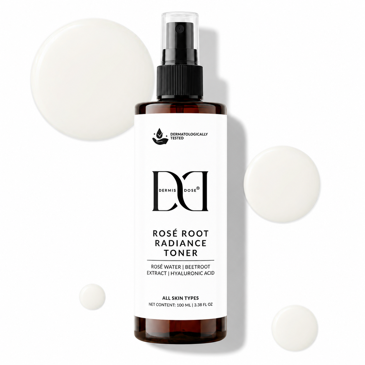 Dermis Dose Rosé Root Radiance Toner | 100ml